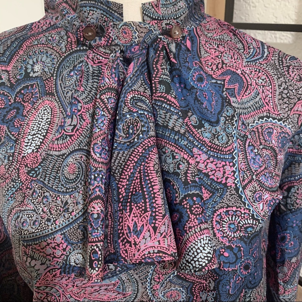 Vintage Blake by Devon blouse size 12 - Picture 4 of 6